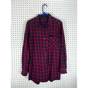 Sanctuary button down flannel shirt